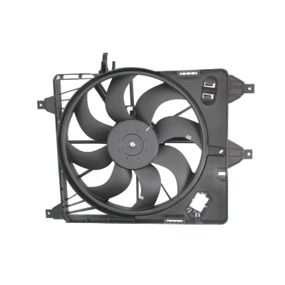 Imagen de THERMOTEC D8R009TT Ventilador de radiador 380 12 con bastidor (armazón) RENAULT: MEGANE 2, SCENIC GRAND 2