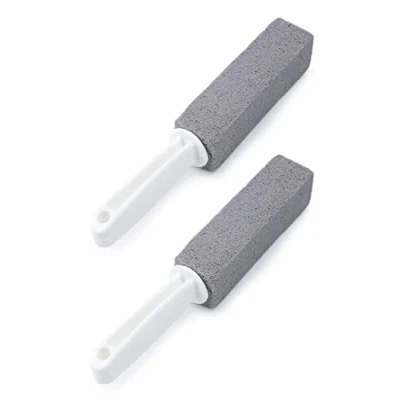 Imagen de QWORK® 2 Piezas Piedra Pómez De Limpieza, Cleaning Block, Bloque para Cocina, Barbacoa, Baño, Inodoro, Pedicura, Piscina
