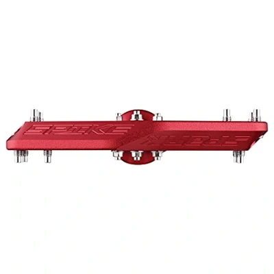 Imagen de Spank Spike Reboot Pedales de Bicicleta Unisex para Adultos, Color Rojo, 100 x mm