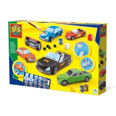 Imagen de SES Creative Moldear y Pintar Coches, Multicolor (1401)