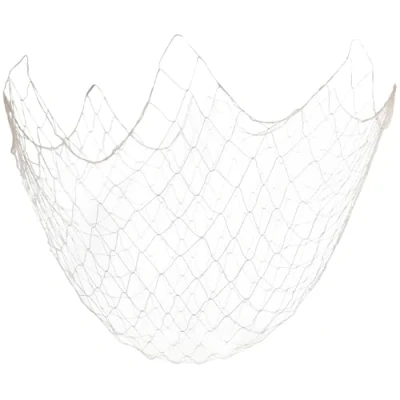Imagen de com four® 1x Red de Pesca Decorativa Natural como decoración Pared y Soporte para Fotos Herramienta Trampa (1 Pieza 1x2 Metros)