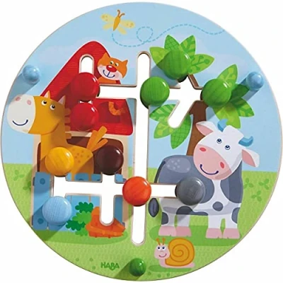 Imagen de HABA 301696 Motor Skills Board On The Farm, Multicolour