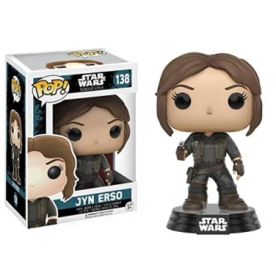 Imagen de Funko Jyn ERSO Figura de Vinilo, colección Pop, seria Star Wars Rogue One (10449)