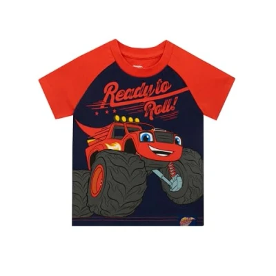 Imagen de Blaze and the Monster Machines Camiseta para Niños Ropa Oficial De La Serie Televisión Azul 2 3 Años