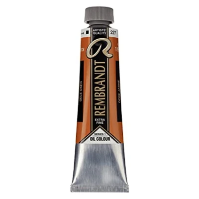 Imagen de Talens Rembrandt Excelentes colores de pintura al óleo 40 ml 227 Ocre amarillo