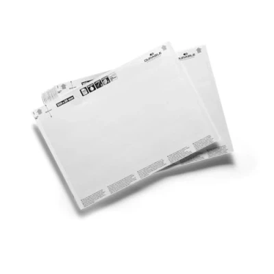 Imagen de Durable 804102 Etiquetas insertables Label Refill blanco, para artículos en formato 200x30mm, 80 etiquetas, por ejemplo SCANFIX, C Profile o LABELFIX