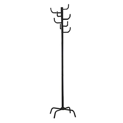 Imagen de HAKU Möbel Perchero negro, metal, metal Dim.: AL 180 cm x diámetro 37 cm, Estilo: Moderno