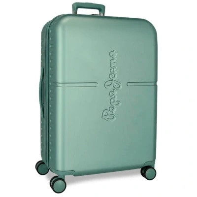 Imagen de Pepe Jeans Highlight Maleta Mediana Azul 48x70x28 cms Rígida ABS Cierre TSA Integrado 79L 3,22 kgs 4 Ruedas Dobles by Joumma Bags