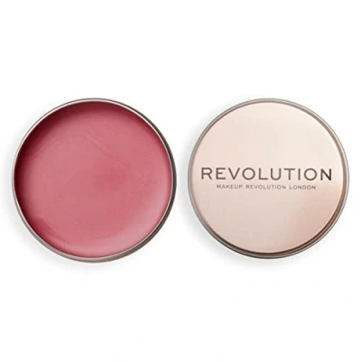 Imagen de Makeup Revolution London, Balm Glow, Bálsamo Multiuso para Labios y Mejillas, Cobertura Modulable, Acabado Satinado, Rose Pink, 32g