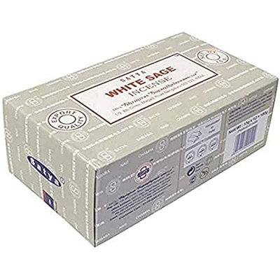 Imagen de Incienso Nag Champa Satya Salvia Blanca 15 g