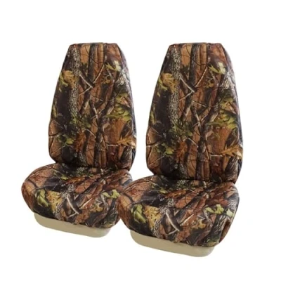 Imagen de Coche Cubierta Asiento Funda Universal para Protector Transpirable Delantero Y Trasero Camuflaje Vehículos Todoterreno Pesca Fundas Asientos Coche(2 Seat)