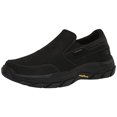 Imagen de Skechers 204480 Bbk, Zapatillas Hombre, Black Leather W Synthetic, 42 EU