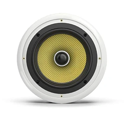 Imagen de Audibax KA08 Altavoz de Techo Empotrable 70 W 8 Pulgadas Pasivo 2 Vías para Sistema Sonorización Montaje Fácil Cono Kevlar