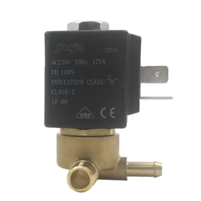 Imagen de Jiayin JYZ 5 2/2 Way AC 230V 50Hz G1/20.3 cm 4mm Válvula solenoide electromagnética normalmente cerrada N/C para generador de flujo gas