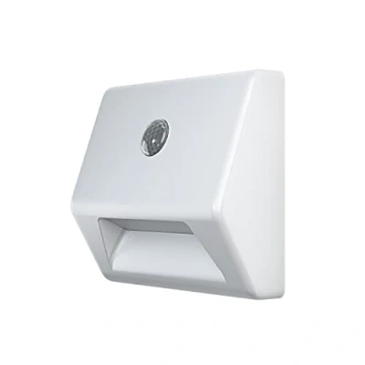 Imagen de LEDVANCE LED Batteriebetriebene Leuchte, Leuchte für Innenanwendungen, Bewegungssensor, Tag Nacht Sensor, Kaltweiß, 28,0 mm x 84,0 73,0 mm, NIGHTLUX Stair