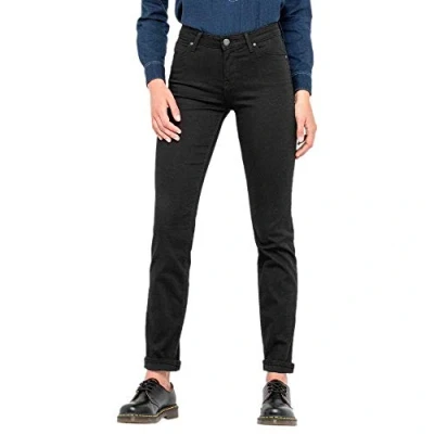 Imagen de Lee Marion Straight, Vaqueros para Mujer, Negro, Negro (Black Rinse 47), 33W / 31L
