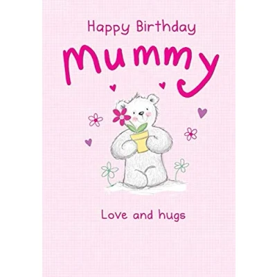 Imagen de Piccadilly Greetings Tarjeta de cumpleaños tradicional para mamá, 17,8 x 12,7 cm