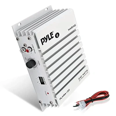 Imagen de Pyle PLMRA120 Amplificador de audio para vehículo marino (240 W)