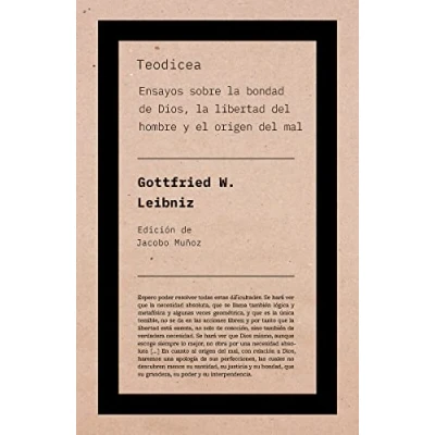 Imagen de Teodicea: Ensayos sobre la bondad de Dios, libertad del hombre y el: s/n (AUTORES)