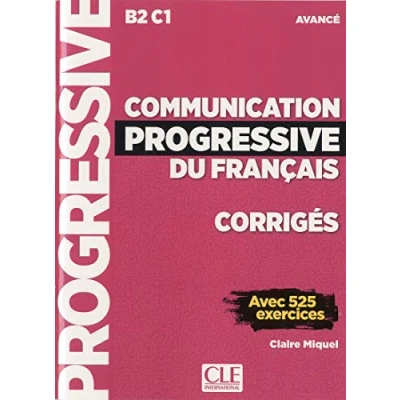 Imagen de Communication Progressive Du Français Corriges Niveau Avance Nou