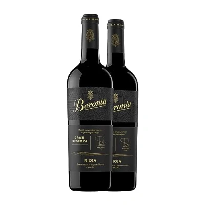 Imagen de Beronia Rioja Gran Reserva 75 cl Vino tinto (Caja de 2 Botellas cl)