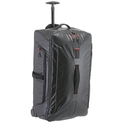 Imagen de Samsonite Paradiver Light con Ruote, Bolsa de Viaje Ruedas para Unisex, Negro (Black), L (79cm 121.5L)