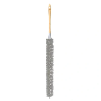 Imagen de VIGAR Plumero Atrapapolvo para Radiador de Calefacción 6,5 x 77 cm Colección Zeroline Flexible y con Cerdas Fibra Resistente Gris