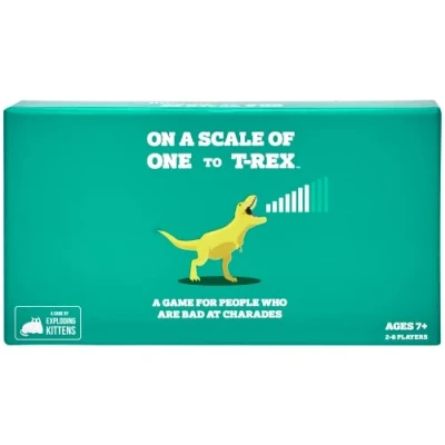 Imagen de Exploding Kittens On a Scale of One to Trex by Card Games for Adults Teens &amp; Kids Fun Family