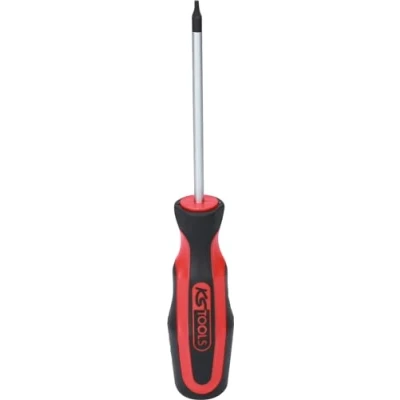 Imagen de KS TOOLS 159.1052 E Destornillador TB10 205, 100 con orificio frontal, Torx
