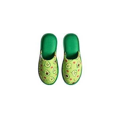 Imagen de Dedoles Pantuflas Unisex Hombre Mujer y Niños Espuma viscoelástica muchos diseños divertidos Unicornio Gatos Aguacates Planetas Salchicha Regalo, Color: Amor por los aguacates, 38 39 EU