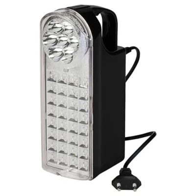 Imagen de POLY POOL PP3300 Lámpara de emergencia Portátil recargable 32+7 ledes Luz 3 funciones con cable 80cm y enchufe 10A toma USB (batería portátil) coche
