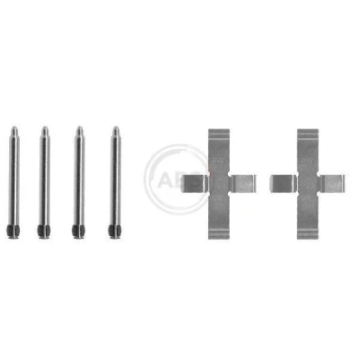 Imagen de A.B.S. 1076Q Kit de accesorios, pastillas frenos OPEL: Omega A Berlina