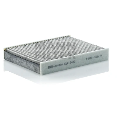 Imagen de MANN FILTER CUK 2433 Filtro de habitáculo carbón activado 240 190 35 FORD: FIESTA Mk5 Berlina, Fusion Familiar, 5