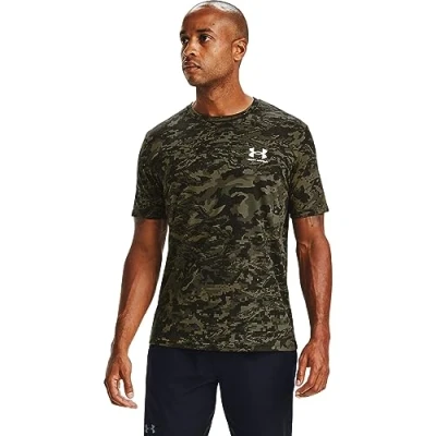 Imagen de Under Armour CAMO Camiseta estampada, Hombre, Talla: XS, Black/khaki