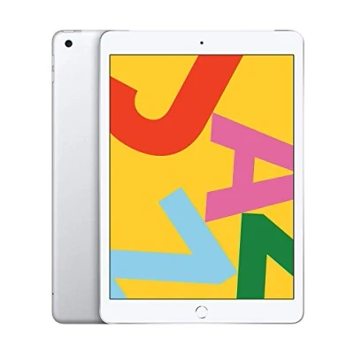 Imagen de 2019 Apple iPad (10,2 pulgadas, Wi Fi + Celular, 128GB) Plata (Reacondicionado)