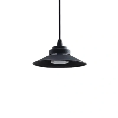 Imagen de LED lámpara para exterior &#039;Cassia&#039; (Moderno) en Negro hecho de Aluminio (1 llama,) Lindby colgante