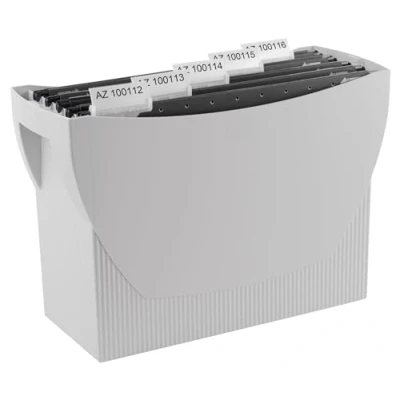 Imagen de Han 1900 11 Swing Caja para carpetas (capacidad 20 carpetas, 390 x 260 150 mm), color gris