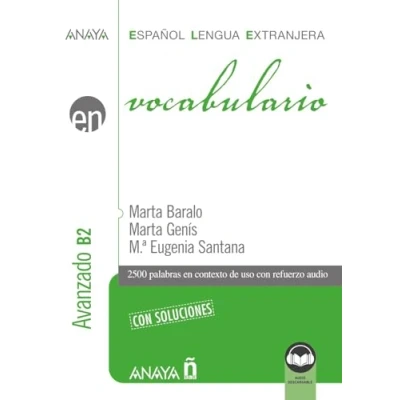Imagen de Vocabulario. Nivel avanzado B2 (Ed. 2023) (Anaya ELE EN)