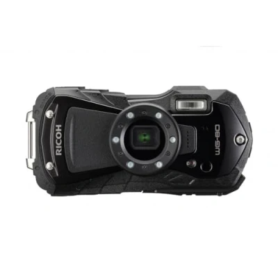Imagen de Ricoh Cámara Digital Impermeable Negra WG 80 a Prueba de Golpes congelación aplastamiento 03122