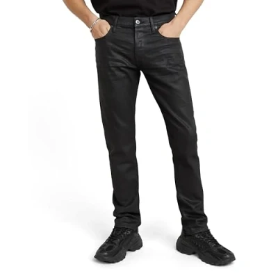 Imagen de G STAR 3301 Slim Jeans, Hombre, Negro (3D Dark Aged Cobler Restored 51001 B479 G948), 33W / 34L