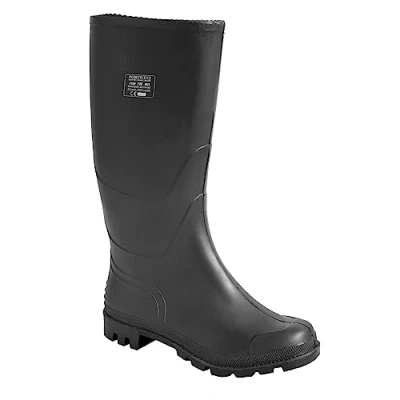 Imagen de Portwest Bota Wellington Pvc 04, Tamaño: 37, Color: Negro, FW90BKR37