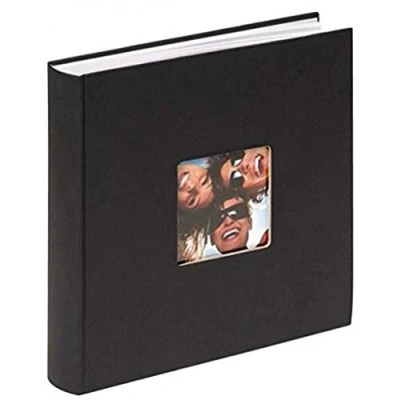 Imagen de Walther Design Álbum de Fotos Fun, con Recorte para Foto, Color Negro, 30 x cm