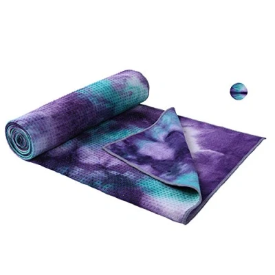 Imagen de YEESEE Yoga Towel Super Soft, Sweat Absorbent, Non Slip Bikram Hot Towels Size for Mat Ideal &amp; Pilates Violet