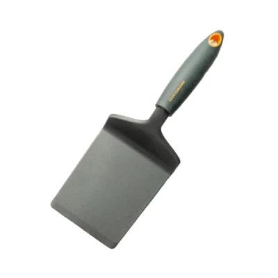 Imagen de Fackelmann Soft Espátula de Cocina, Paleta Lasaña en Nylon, Óptima para Repostería, Hamburguesas, Servir y Cocinar a la Plancha, Resistente hasta 220ºC, Color Gris, 28x9cm, 1 ud