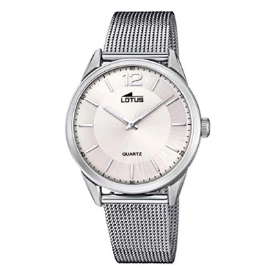 Imagen de LOTUS Reloj Modelo 18734/1 de la colección Minimalist, Caja 40 mm Blanco con Correa Acero para Caballero