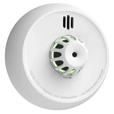 Imagen de X Sense Alarma de Calor Wi Fi con batería sellada 7 años y fácil configuración, Compatible la aplicación Seguridad para el hogar, Requiere estación Base SBS50, XH02 M