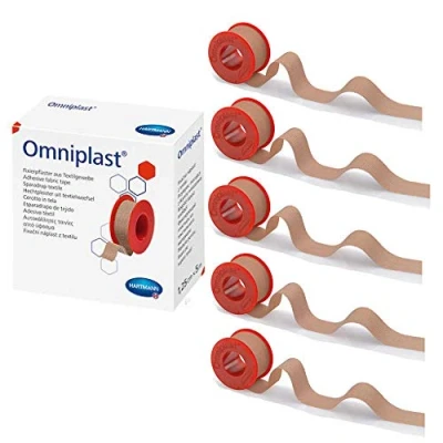 Imagen de Hartmann Omniplast Rollo de tiritas (1,25 cm x 9,2 m, 5 rollos)