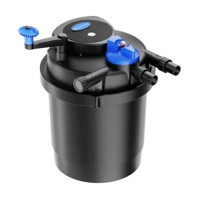 Imagen de SunSun CPF 2500 Filtro presión lámpara UVC integrada 11W 6000 L/h estanques hasta 6000L Jardín Peces