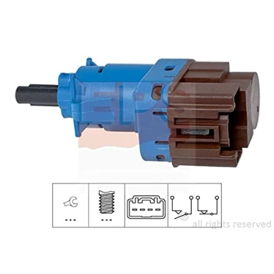 Imagen de EPS 1.810.247 Interruptor luces freno mecánico Made in Italy OE Equivalent FIAT: Grande Punto Hatchback, Ducato III Furgón, 500 Hatchback