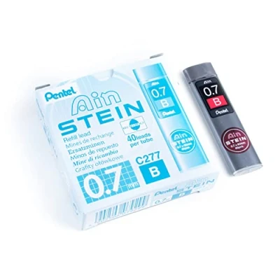 Imagen de Pentel Minas (12 unidades, 0,7 mm, B)
